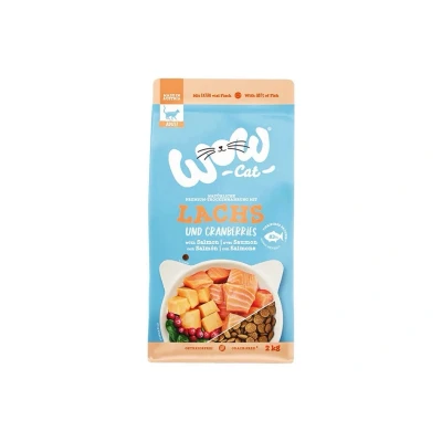 Obrázek WOW Cat Adult ryby s lososem a brusinkami 2kg