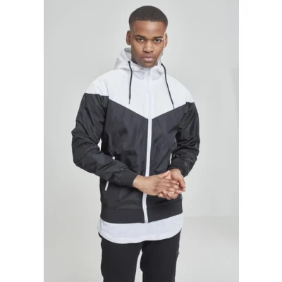 Obrázek Urban Classics Arrow Windrunner Lehká bunda, Muži, Velikost: 3XL, Blk/wht