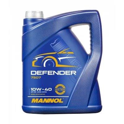 Obrázek Motorový olej Mannol Defender 10 W 40 API SL/CF, 1 litr, 5 litrů