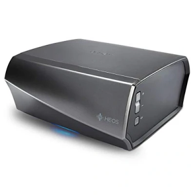 Obrázek Denon HEOS od HEOSLINKHS2SRE2 Multiroom audio streaming (High Res Audio, Spotify Connect, NAS, WLAN, USB, ovládání pomocí aplikace, Aux In, Bluetooth) černý