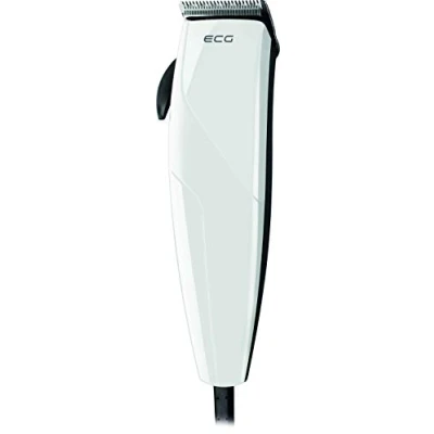 Obrázek ECG zastřihovač vlasů, vousů, kabel, nerezová ocel, různé délky, šířka řezu 0,8 2,8 mm, bílý ZS 1020,