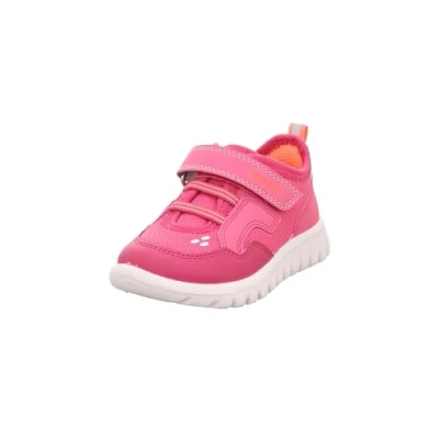 Obrázek Superfit Dívčí Sport7 Mini Sneaker, Pink Orange 5500, 24 EU