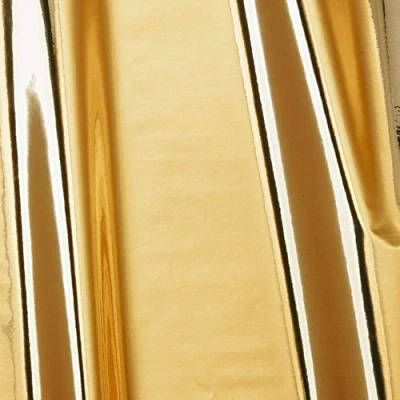 Obrázek d c fix Lepicí fólie metalická vysoce lesklá zlatá samolepicí vodotěsná realistická dekorace na nábytek, stůl, skříň, dveře, kuchyňské fronty nábytková dekorační tapety 45 cm x 1,5 m