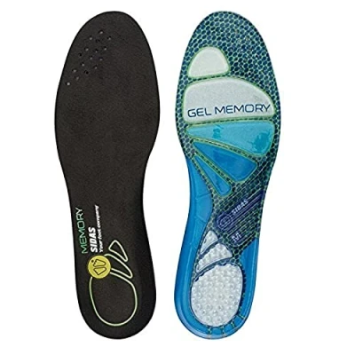 Obrázek Sidas Cushioning Gel Memory Shoe Insoles Medium modré