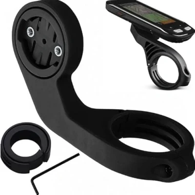 Obrázek kwmobile držák na kolo kompatibilní s Garmin Edge GPS plast v černé barvě