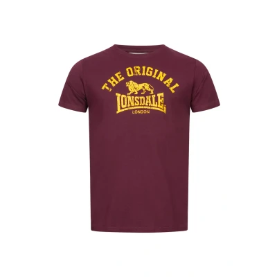 Obrázek Lonsdale Normale Passform Original Triko s potiskem, Muži, Velikost: 3XL, Vintage oxblood