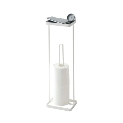 Obrázek YAMAZAKI Tower Toilettenpapierhalter, Metall, Weiß, One Size