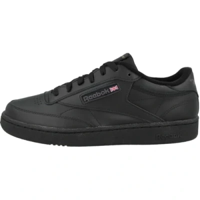 Obrázek Reebok Classic CLUB C 85 Unisex Tenisky, Velikost: 48.5, Black/charcoal Kůže a textil