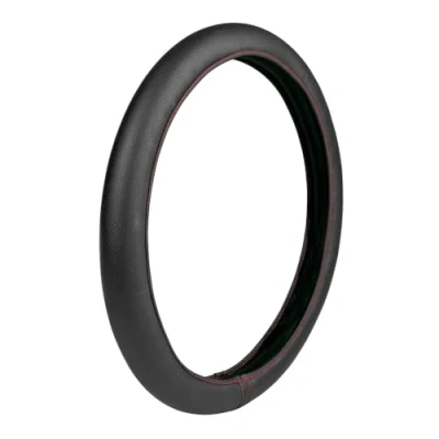Obrázek LAMPA Lenkradbezug Stretch Ultra Dünn Schwarz 37 39 cm