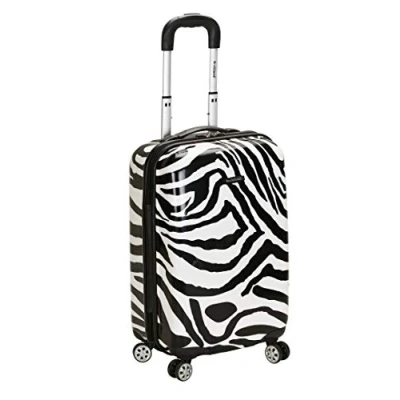 Obrázek Rockland Skořepinový vozík Safari, zebra, Zavazadlo Melbourne Hardside s možností rozšíření