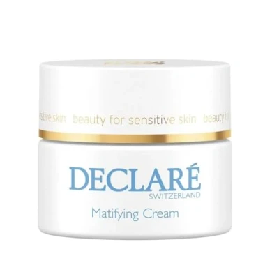 Obrázek Declaré Matifying Cream 50 ml zmatňující denní péče pleťový krém s panthenolem a vitaminem E intenzivně hydratuje zjemňuje póry pleť pro smíšenou až mastnou