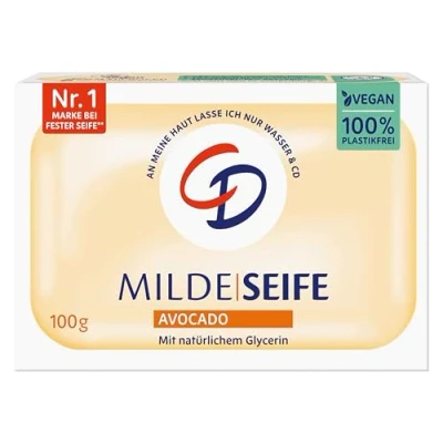 Obrázek CD MILDE Mýdlo AVOCADO 100 g veganské a bez mikroplastů