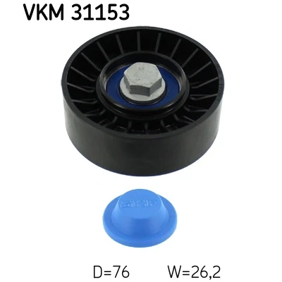 Obrázek SKF VKM 31153 Spannrollen sada pro Kromě Pud