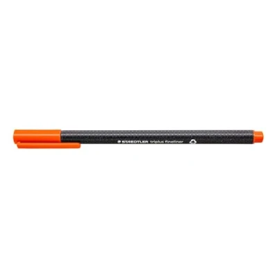 Obrázek STAEDTLER 334 54 Triplus Fineliner (trojúhelník, super jemný, kovový olemovaný hrot, šířka čáry cca 0,3 mm, 10 kusů) tyrkysová