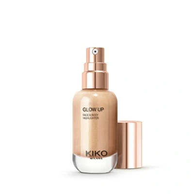Obrázek KIKO Milano Glow Up Face And Body Highlighter 01 Flüssig Mit Metallic Finish Ohne Abfärben