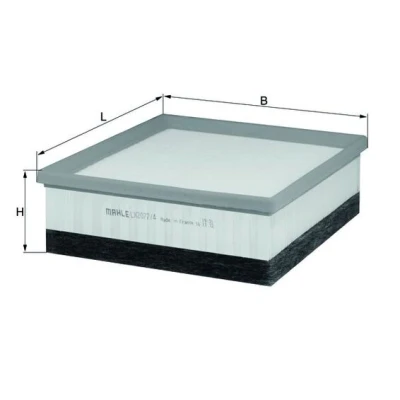 Obrázek MAHLE LX 2077/4 Vložka vzduchového filtru