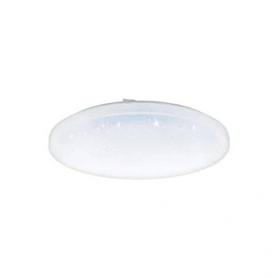 Obrázek EGLO LED stropní svítidlo Frania S, 1 svítivé s efektem hvězdné oblohy, materiál: ocel, plast, barva: bílá, Ø: 43 cm
