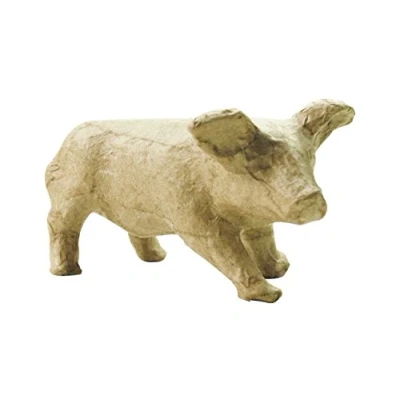 Obrázek Décopatch AP614O nosič XS z papírmače, mini prase, 10,5 x 7 5,5 cm, k ozdobení