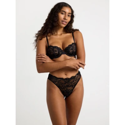 Obrázek Lindex Brazilian ELLA Tanga, Ženy, Velikost: 36/38, Black
