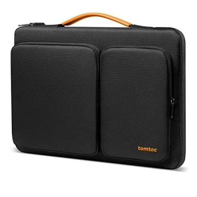 Obrázek tomtoc 360 taška pouzdro pro 16 palců nový MacBook M3/M2/M1 Pro/Max A2991 A2780 A2485 A2141 2023 2019, na laptop notebook aktovka vhodná ASUS Vivobook 15/16, Dell Inspiron 15,