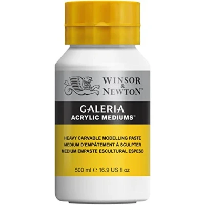 Obrázek Winsor &amp; Newton 3050814 Galeria těžká modelovací pasta, hrnec 500 ml, vhodný pro sestavení více vrstev