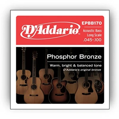 Obrázek D&#039;Addario EPBB170 fosfor bronz akustická basová struna 0,11 cm 0,25 (.045 100 palců)