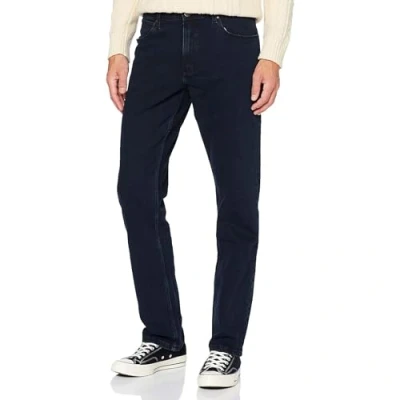 Obrázek Wrangler Pánské Red Kabel Straight Jeans, Modrá černá