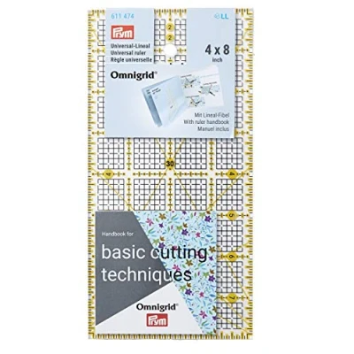 Obrázek Prym 611474 Universal 4 x 8 inch Omnigrid Lineal, Kunststoff, transparent