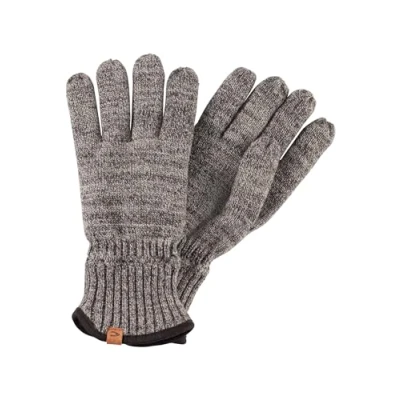 Obrázek camel active Pánské pletené rukavice s teplou podšívkou, Šedá
