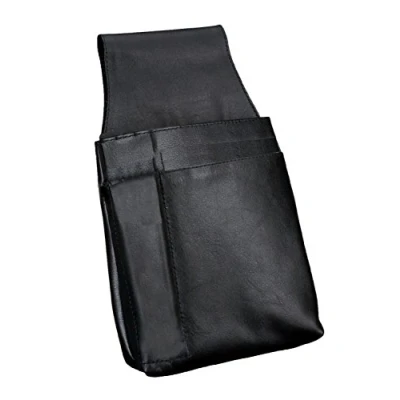 Obrázek Alassio 42079 Pouzdro na opasek pro číšníky, z kvalitní kůže napa, cca 22 x 15 4 cm, černá, Peněženka mince