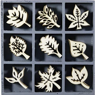 Obrázek Knorr Prandell 2118521109 dřevěný ornamentální box, motiv listy