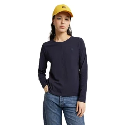 Obrázek G STAR RAW dámské tričko s předním Seam Top, Modrá (saka Blue D24514 4107 3873)