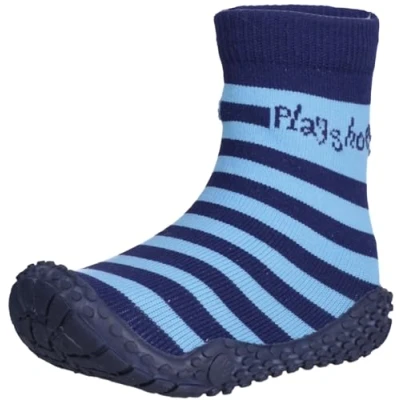Obrázek Playshoes Unisex dětské vodní sportovní boty, Námořnické proužky.