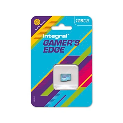 Obrázek Integral 128GB Gamer&#039;s Edge Micro SD Card für die Nintendo Switch Schnelles Laden &amp; Speichern von Spielen DLC Daten Entwickelt Switch, Lite OLED