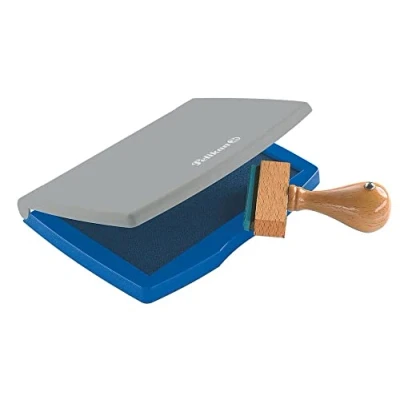 Obrázek Pelikan razítkovací polštářek 2E 7x11cm modrý plast