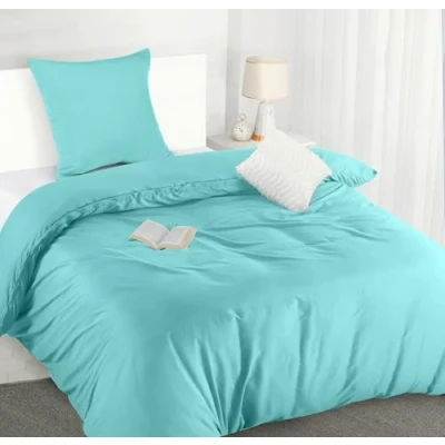 Obrázek Utopia Bedding Ložní prádlo 135 x 200 sada povlečení z mikrovlákna cm + 1 povlak na polštář 80 Spa modrá
