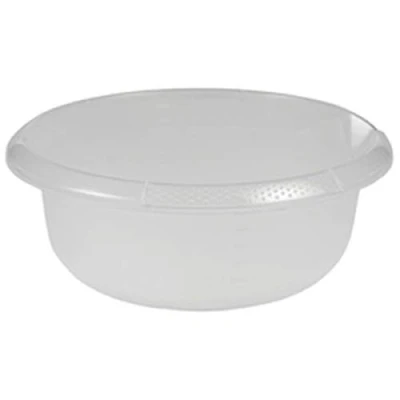 Obrázek keeeper Univerzální miska s výlevkou, kulatá, 3,5 l, Ø 28 cm, Björk, průhledná