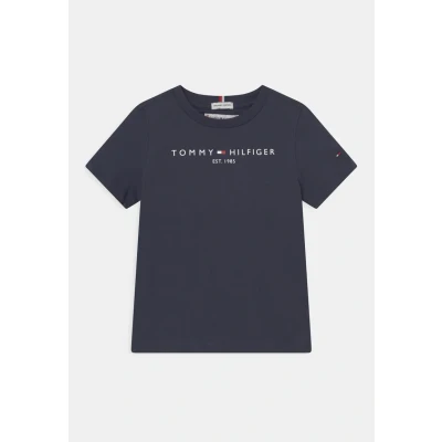 Obrázek Tommy Hilfiger Essential TEE Triko s potiskem pro děti, Velikost: 80, Twilight navy