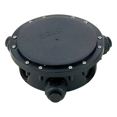 Obrázek EGLO Outdoor příslušenství Connector Box, kabelová rozvodná krabice, 3 kabely, materiál: plast, barva: černá, IP68