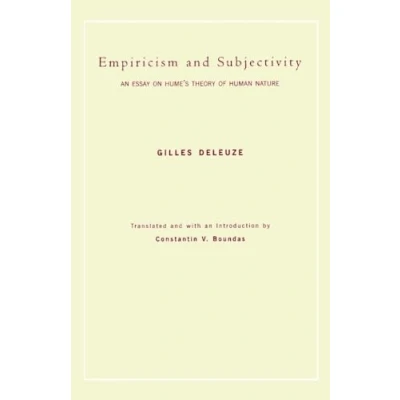 Obrázek Empiricism and Subjectivity: An Essay on Hume&#039;s Theory of Human Nature (European Perspectives: A Series in Social Thought &amp; Cultural Criticism (Paperback))