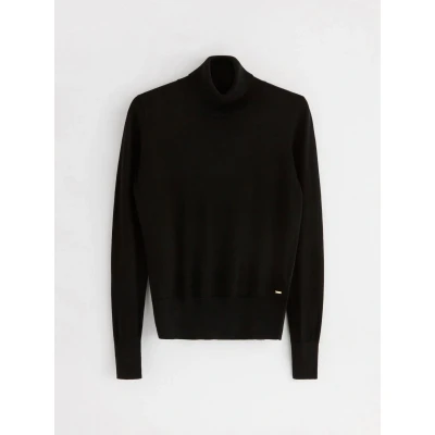 Obrázek Lindex Taylor Rollerneck Svetr, Ženy, Velikost: 40/42, Black