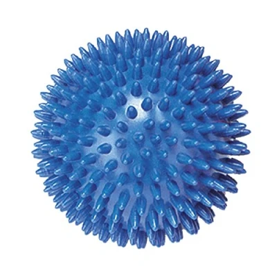 Obrázek CanDo Masážní míč, ježek, míček s nopky, průměr 10 cm, modrý, 1 kus