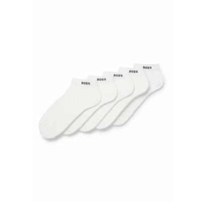 Obrázek BOSS 5PACK AS UNI CC Ponožky, Muži, Velikost: 39 42, White
