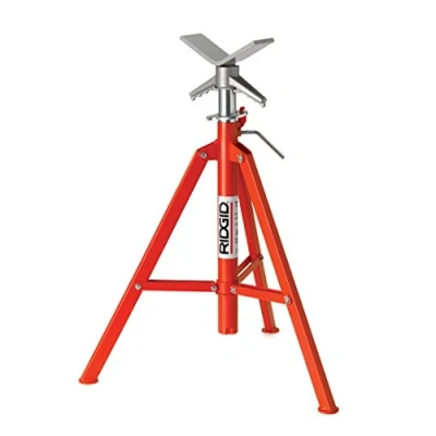 Obrázek RIDGID 22168 Modell VF 99 einklappbare Rohrstütze mit V Kopf, Rohrkapazität von 8&quot; (300 mm)