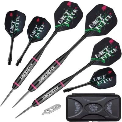 Obrázek Viper Vanity Stahl Spitze Darts mit Aufbewahrungs /Reisetasche: Dart Bitch, 22 Gramm