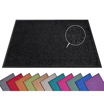 Obrázek Hanse Home Wash &amp; Clean rohožka pro vnitřní i venkovní použití 60 x 180 cm na zachytávání nečistot, do dveří, omyvatelná a odolná proti povětrnostním vlivům, protiskluzová
