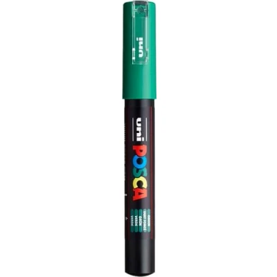 Obrázek uni ball 181763 POSCA zvýrazňovač s kalibrovanou špičkou, tmavě zelený