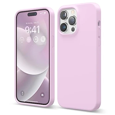 Obrázek elago ochranné pouzdro Pro iPhone 14 Max, tekutý silikonový obal, na celé tělo, nárazuvzdorné, tenké mobil, měkká podšívka z mikrovlákna odolná proti poškrábání, 6,7