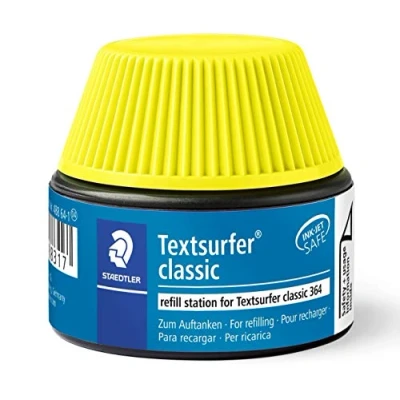 Obrázek STAEDTLER 488 64 Textsurfer classic zvýrazňovač doplňovací stanice pro 364, žlutý