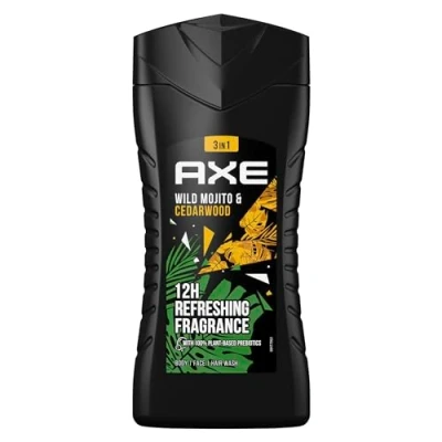 Obrázek Axe Sprchový gel Wild Mojito &amp; Cedarwood pro dlouhotrvající svěžest a vůni po sprchování dermatologicky testován 250 ml